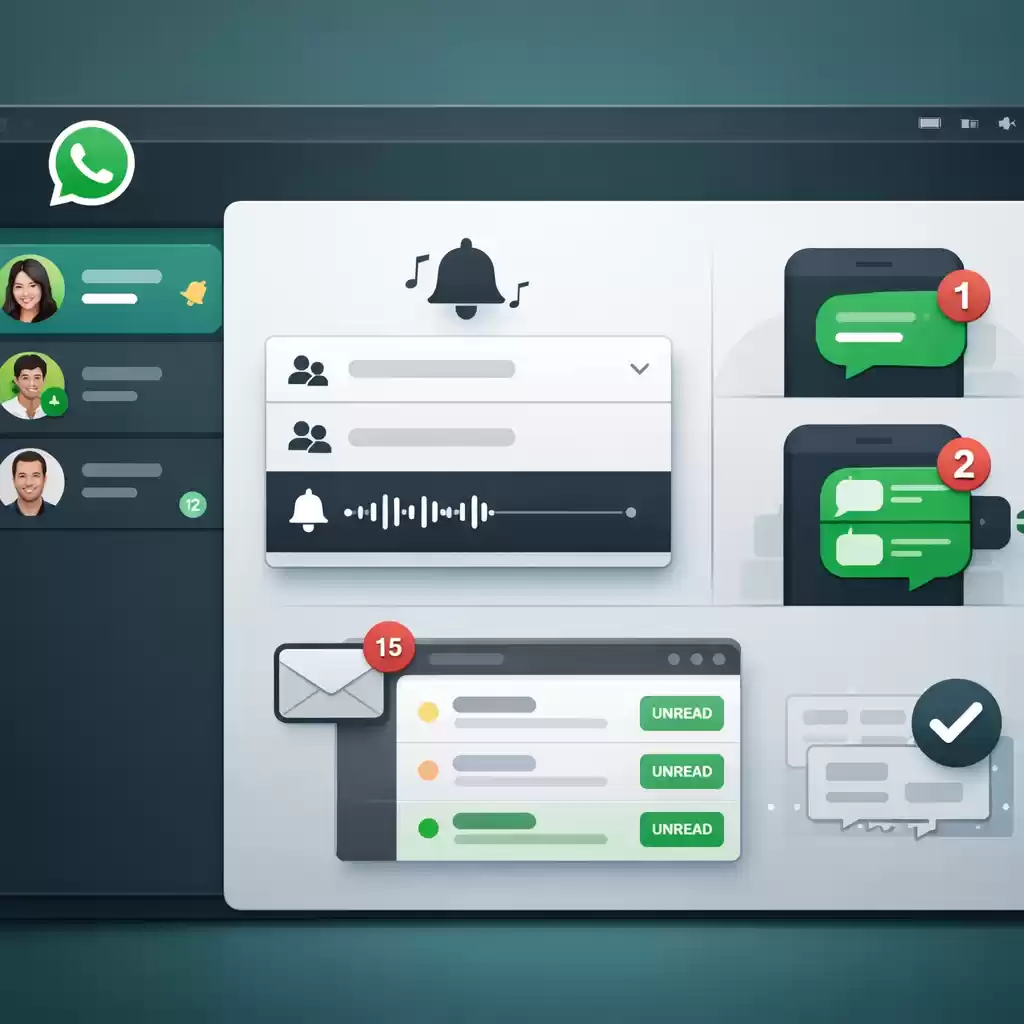 Whatsapp中文版自定义通知音:分人分组更清晰,怎样在whatsapp设置消息未读-WhatsApp官网
