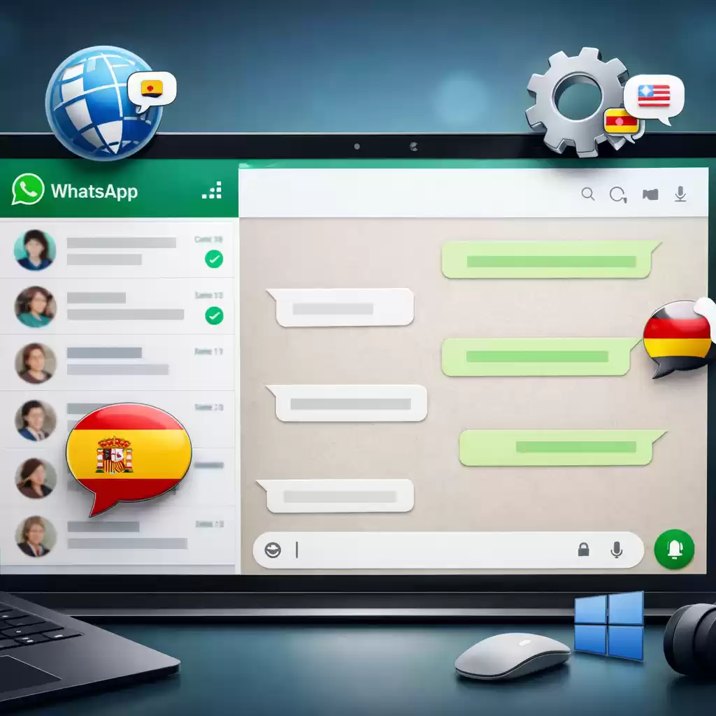 Whatsapp电脑版多语言切换方法！，whatsapp电脑版怎么安装-WhatsApp官网