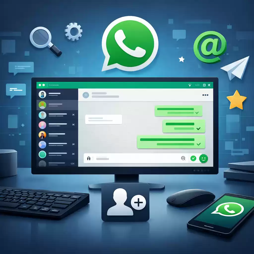 Whatsapp电脑版键盘快捷操作全指南!,whatsapp电脑端怎么加好友