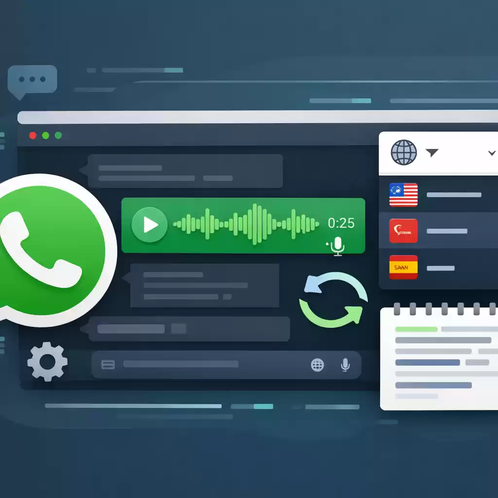 Whatsapp语音转文字教程,轻松上手!,whatsapp语言切换-WhatsApp官网